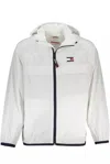 Tommy Hilfiger Chic Waterproof Hooded Sports Jacket In White