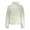 Tommy Hilfiger White Polyester Jackets & Coat In Neutral