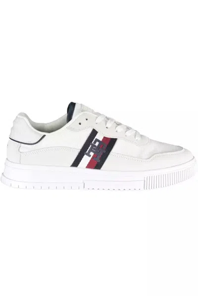 Tommy Hilfiger Polyester Men Men's Sneaker In White