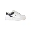 Tommy Hilfiger White Polyester Sneaker In White