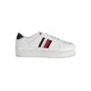 Tommy Hilfiger Sleek White Sneakers With Eco-conscious Appeal In White