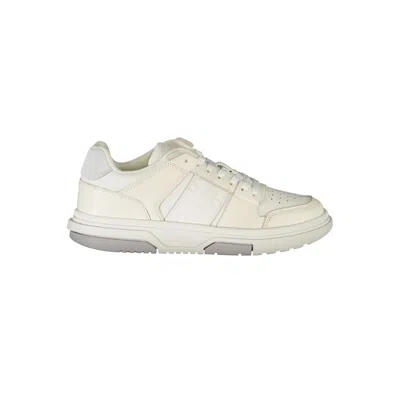TOMMY HILFIGER WHITE POLYESTER SNEAKER