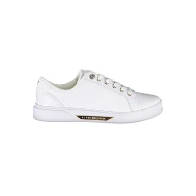 Tommy Hilfiger White Polyester Trainer