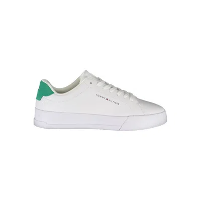 Tommy Hilfiger White Polyester Sneaker