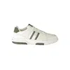 Tommy Hilfiger White Polyethylene Men Sneaker In White
