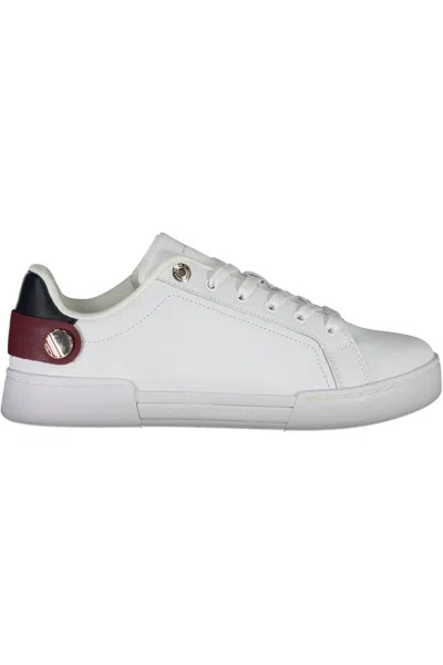 Tommy Hilfiger Eco-chic White Lace-up Sneakers