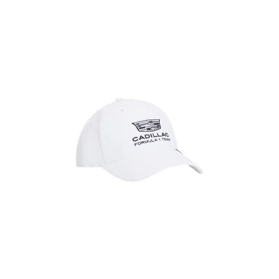 Tommy Hilfiger X Cadillac Formula 1 Team Replica Curved-peak Cap In White