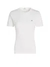 Tommy Hilfiger Cody Slim Cotton Flag T-shirt In White