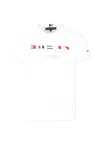 Tommy Hilfiger White T-shirt For Boy With Flags In White