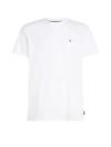 TOMMY HILFIGER WHITE T-SHIRT WITH MINI LOGO