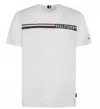 Tommy Hilfiger White Transitional Cotton T-shirts And Polos In White