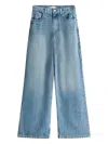 Tommy Hilfiger Dnm Wool Wide Leg Hw Clothing In Blue
