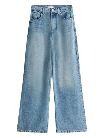 Tommy Hilfiger Wide-leg Jeans In Blue