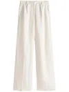 Tommy Hilfiger Pinstriped Trousers In Beige