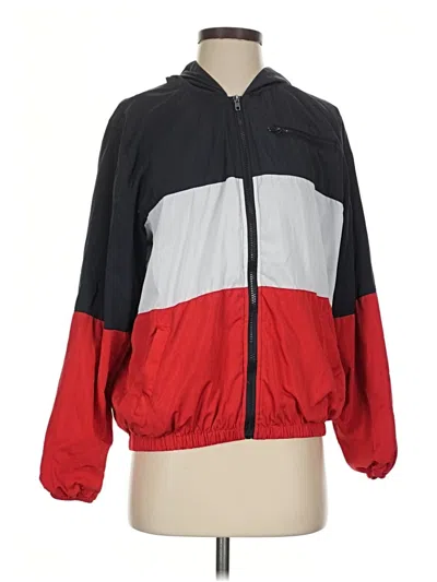 Pre-owned Tommy Hilfiger Windbreaker Jacket In Red