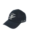 Tommy Hilfiger Embroidered Script Monogram Baseball Cap In Black