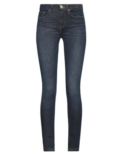 Tommy Hilfiger Woman Jeans Blue Size 28w-30l Cotton, Re-used Cotton, Lyocell, Elastomultiester, Elas