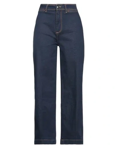 Tommy Hilfiger Woman Jeans Blue Size 28 Cotton, Elastomultiester, Elastane
