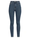 Tommy Hilfiger Woman Jeans Blue Size 28w-30l Cotton, Elasterell-p, Elastane In Blue