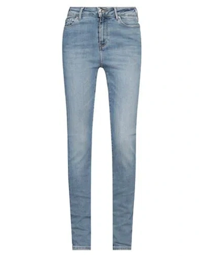 Tommy Hilfiger Woman Jeans Blue Size 30w-30l Cotton, Elastomultiester, Elastane