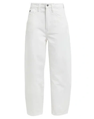 Tommy Hilfiger Woman Jeans White Size 27w-30l Cotton