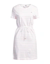 Tommy Hilfiger Woman Mini Dress Light Pink Size S Cotton In Pink