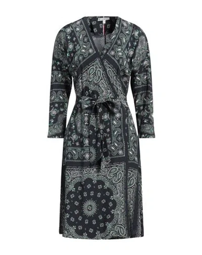 Tommy Hilfiger Woman Mini Dress Midnight Blue Size 2 Viscose