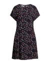 Tommy Hilfiger Woman Mini Dress Navy Size 4 Viscose In Multi