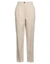 Tommy Hilfiger Woman Pants Beige Size 6 Cotton In Neutral