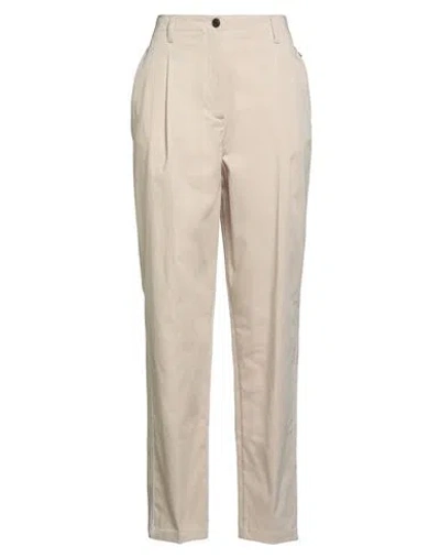 Tommy Hilfiger Woman Pants Beige Size 6 Cotton In Neutral