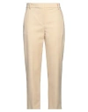 Tommy Hilfiger Woman Pants Beige Size 8 Polyester, Viscose, Elastane
