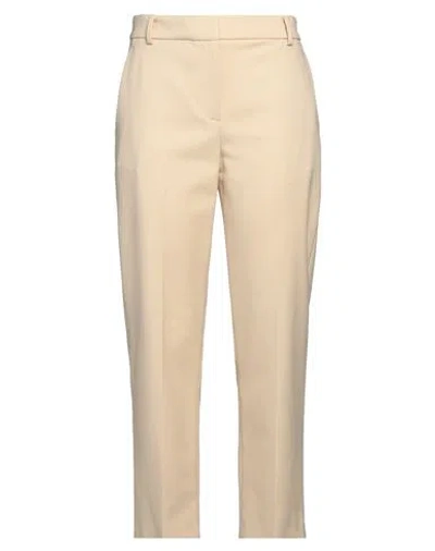 Tommy Hilfiger Woman Pants Beige Size 8 Polyester, Viscose, Elastane In Sand