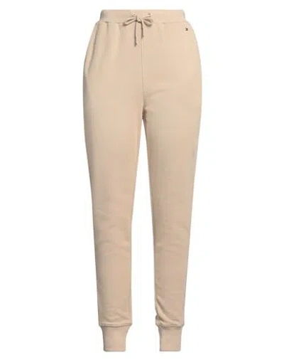 Tommy Hilfiger Woman Pants Beige Size L Cotton In Brown
