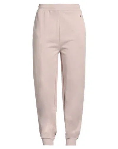 Tommy Hilfiger Woman Pants Blush Size S Cotton In Pink