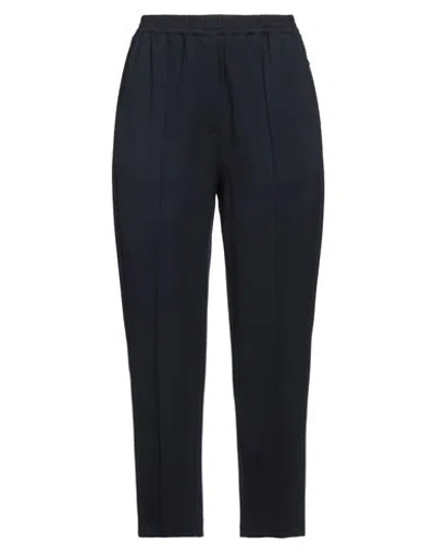 Tommy Hilfiger Woman Pants Midnight Blue Size 10 Viscose, Polyamide, Elastane