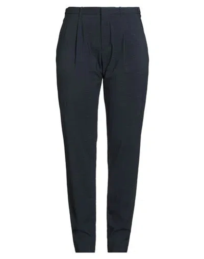 Tommy Hilfiger Woman Pants Midnight Blue Size 32w-34l Virgin Wool, Polyester, Elastane