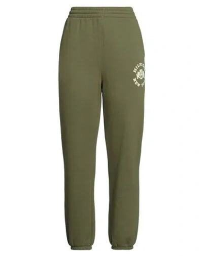Tommy Hilfiger Woman Pants Military Green Size S Cotton, Polyester