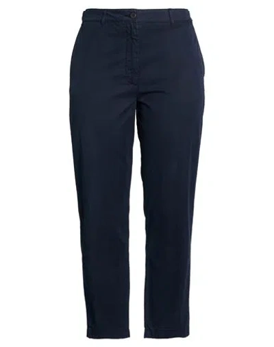 Tommy Hilfiger Woman Pants Navy Size 12 Cotton In Blue