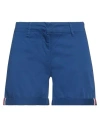 Tommy Hilfiger Woman Shorts & Bermuda Shorts Blue Size 26 Cotton, Elastane
