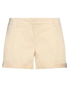 Tommy Hilfiger Woman Shorts & Bermuda Shorts Cream Size 30 Cotton, Elastane In White