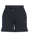 Tommy Hilfiger Woman Shorts & Bermuda Shorts Midnight Blue Size Xs Cotton, Polyester
