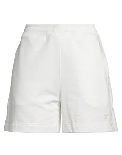 Tommy Hilfiger Woman Shorts & Bermuda Shorts White Size L Cotton In White