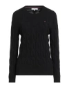 Tommy Hilfiger Woman Sweater Black Size S Wool