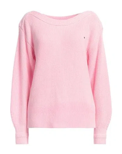 Tommy Hilfiger Woman Sweater Pink Size Xs Cotton