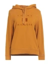 Tommy Hilfiger Woman Sweatshirt Marigold Size Xs Cotton