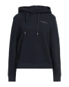 Tommy Hilfiger Logo-print Hoodie In Blue