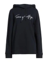 Tommy Hilfiger Woman Sweatshirt Midnight Blue Size Xl Cotton In Blue