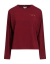 Tommy Hilfiger Woman T-shirt Brick Size Xs Cotton, Elastane