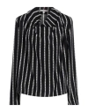 Tommy Hilfiger Woman Top Midnight Blue Size 8 Polyester In Blue