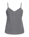 Tommy Hilfiger Striped Tank Top With Thin Straps In Blue